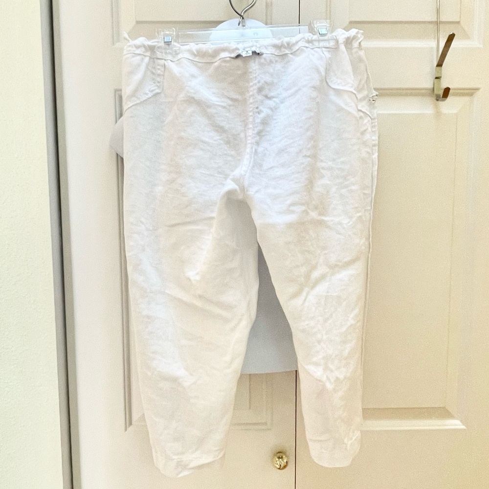 CAbi linen capri pants - Picture 6 of 8